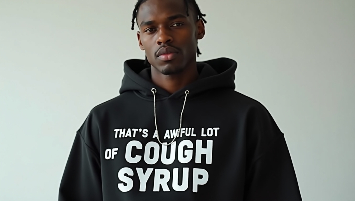 Cough Syrup Hoodie Banner